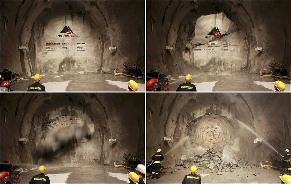 Фотография: В Швейцарии построили длиннейший в мире туннель №13 - BigPicture.ru