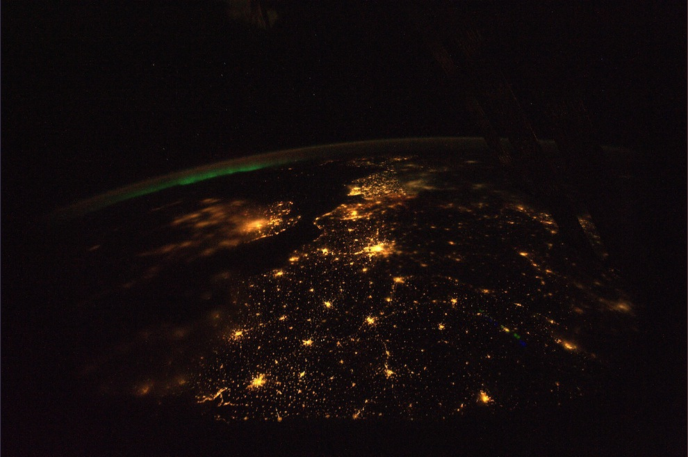 Фотография: Невероятные фото из космоса астронавта Дугласа Уилока №6 - BigPicture.ru