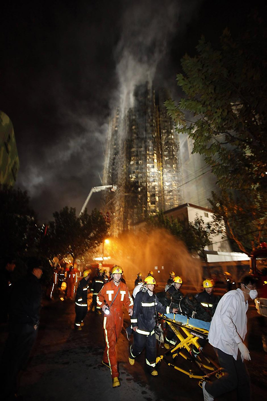 Фотография: Пожар в Шанхае №11 - BigPicture.ru