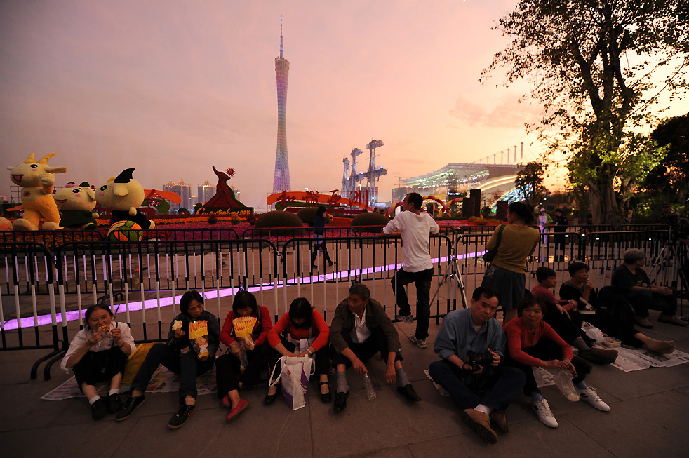 Фотография: Подготовка к открытию Азиатских игр в Китае №18 - BigPicture.ru