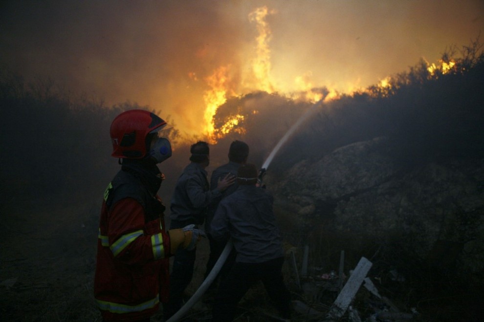 Фотография: Лесной пожар в Израиле (Часть 1) №2 - BigPicture.ru