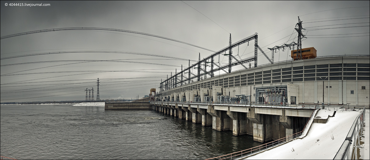 Фотография: Воткинская ГЭС №4 - BigPicture.ru