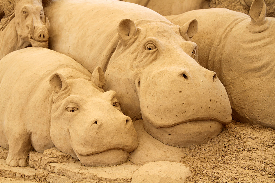 Фотография: Музей песчаных скульптур в Японии №11 - BigPicture.ru