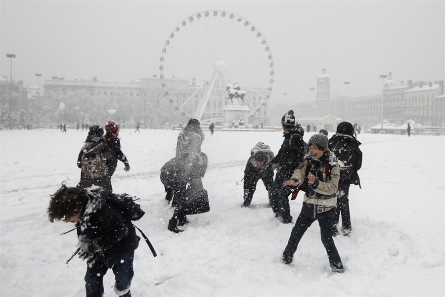 Фотография: В Европу пришла морозная и снежная зима №14 - BigPicture.ru