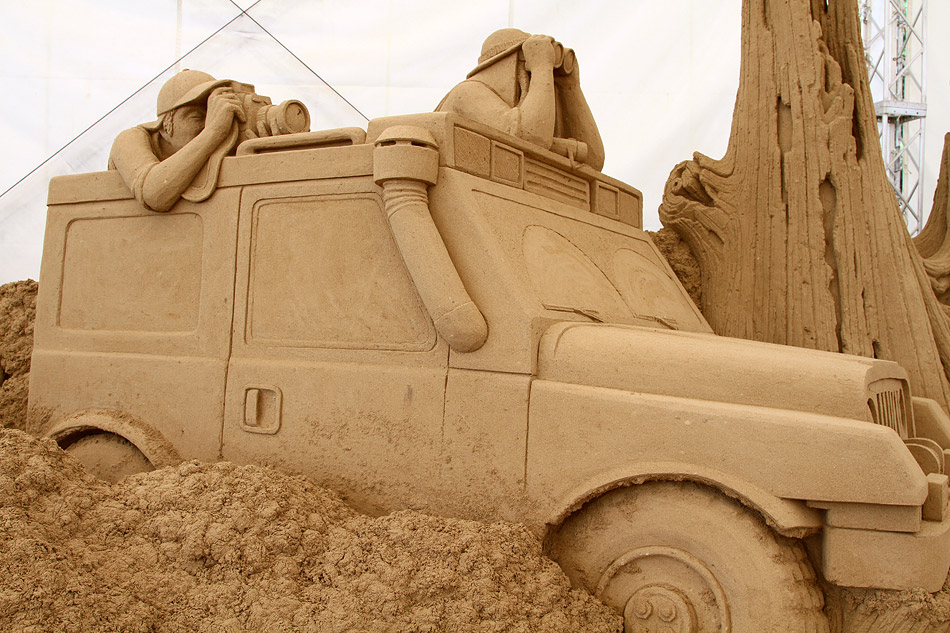 Фотография: Музей песчаных скульптур в Японии №7 - BigPicture.ru