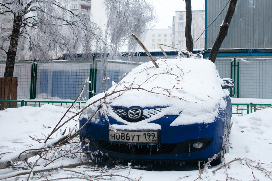 Фотография: Ледяной дождь в Москве №25 - BigPicture.ru