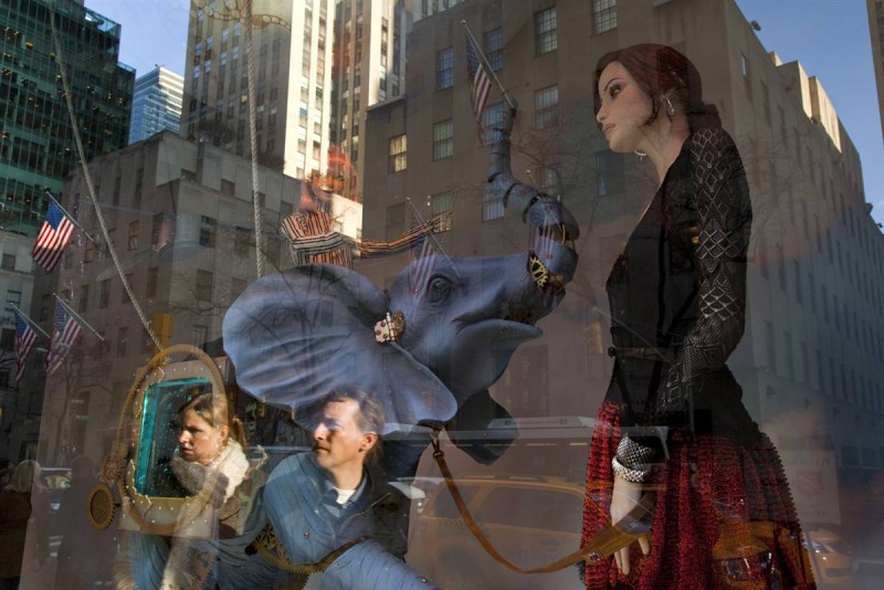 Фотография: Рождественские витрины магазинов Нью-Йорка №1 - BigPicture.ru