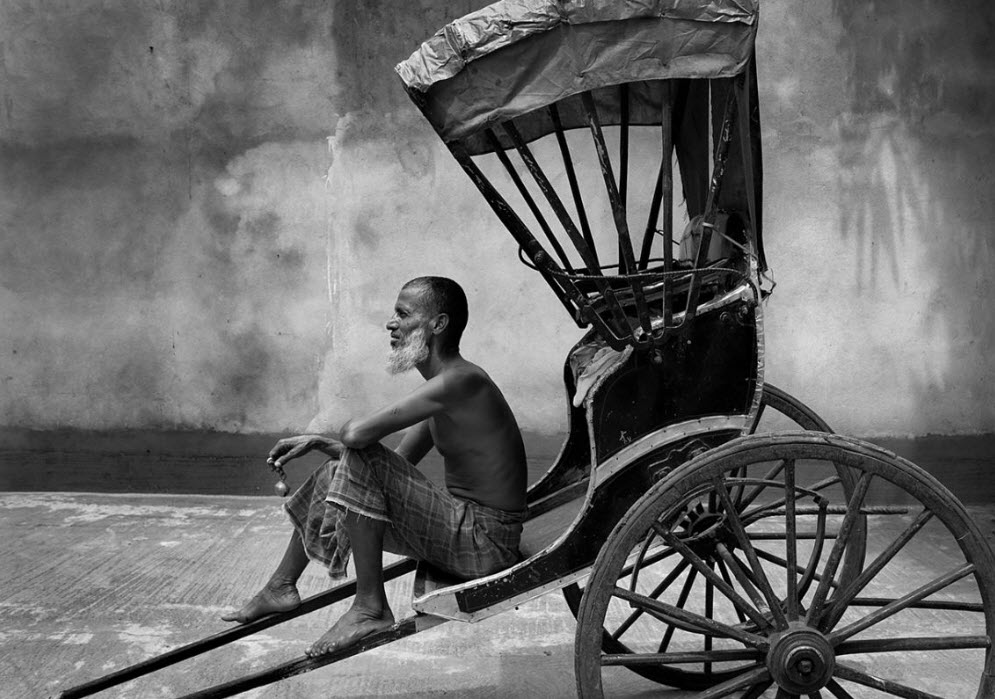 Фотография: Рикши на улицах Калькутты (Часть 2) №4 - BigPicture.ru