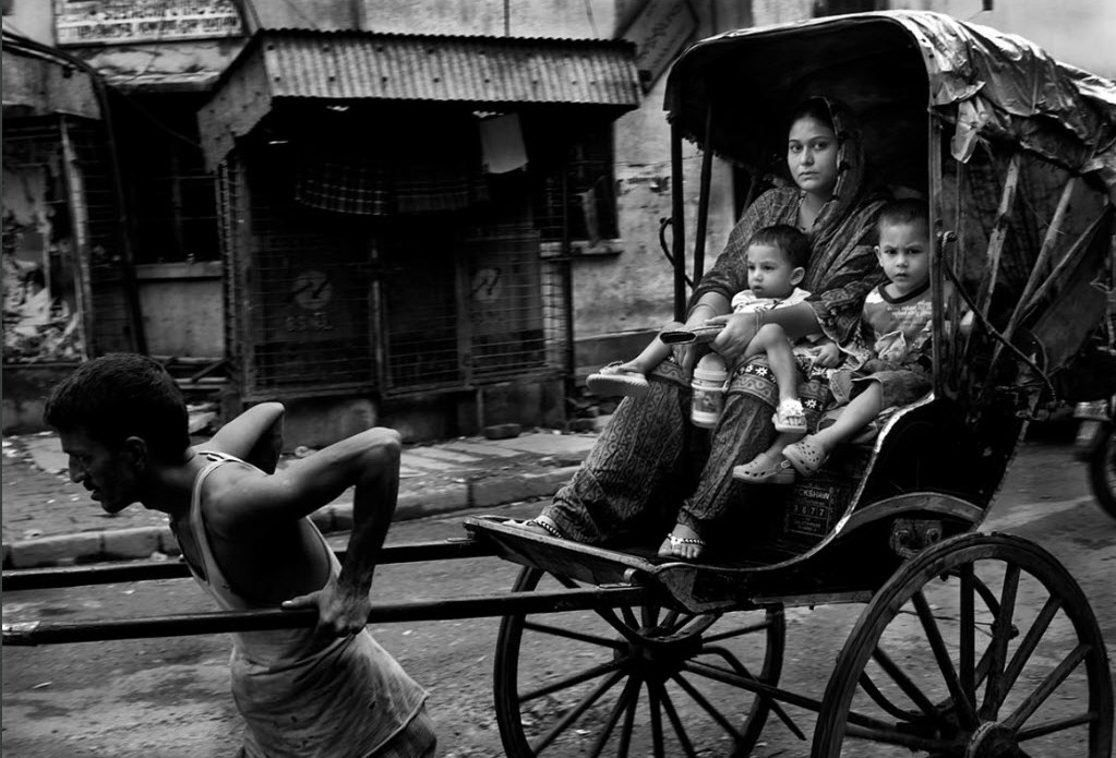 Фотография: Рикши на улицах Калькутты (Часть 2) №14 - BigPicture.ru