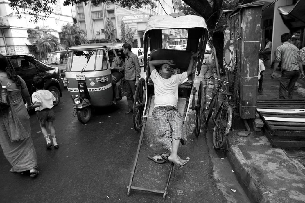 Фотография: Рикши на улицах Калькутты (Часть 2) №15 - BigPicture.ru