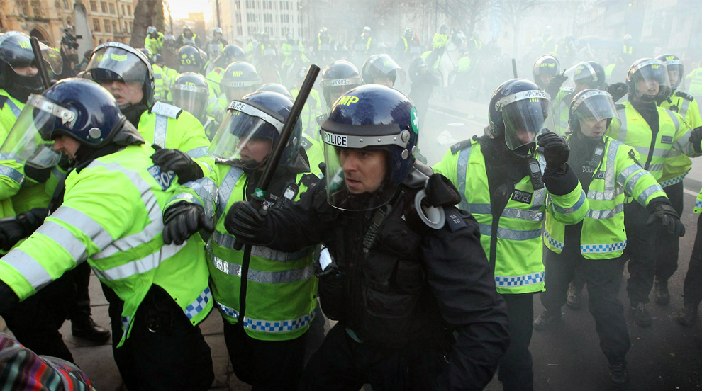 Фотография: Студенческие акции протеста в Лондоне №18 - BigPicture.ru