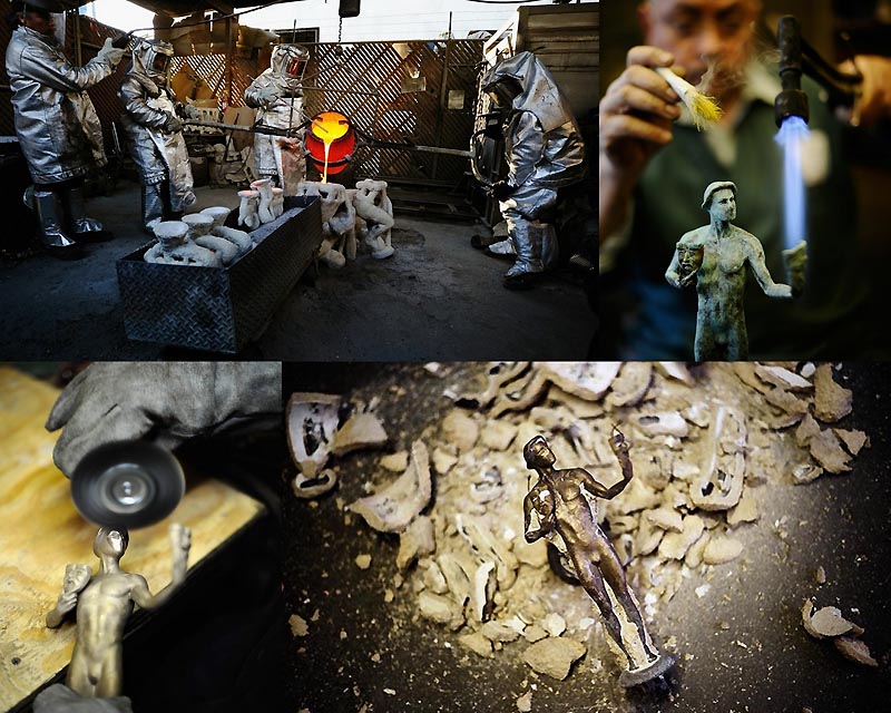 Фотография: Как делают статуэтки премии Гильдии Актеров Экрана №1 - BigPicture.ru