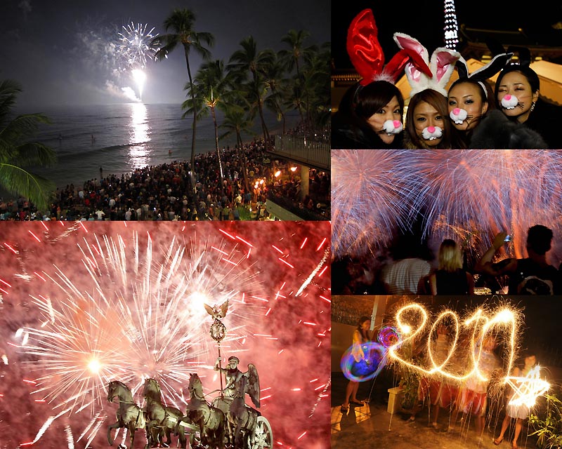 Празднование Нового 2011 года во всем мире (Часть 2)