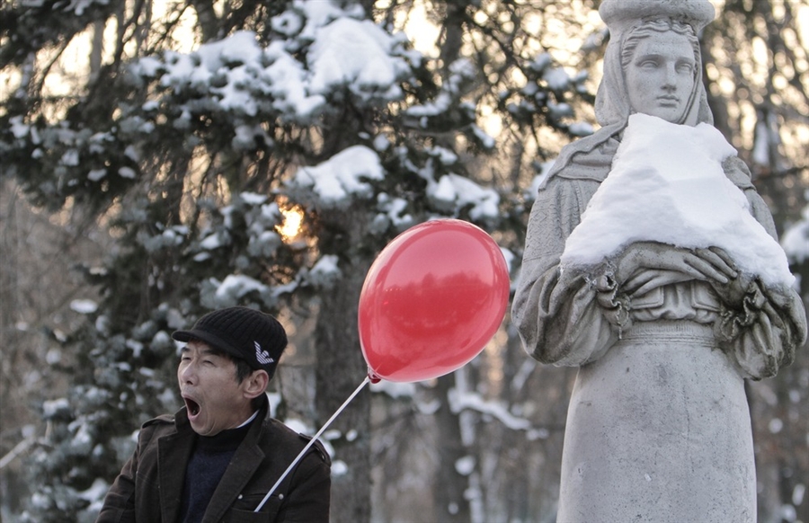 Фотография: Китайцы празднуют новый год в Бухаресте №4 - BigPicture.ru