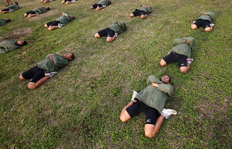 Фотография: Экзамен водолазов-разведчиков морской пехоты Тайваня №3 - BigPicture.ru