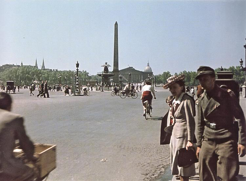 Скандальные цветные фотографии Франции времен немецкой оккупации