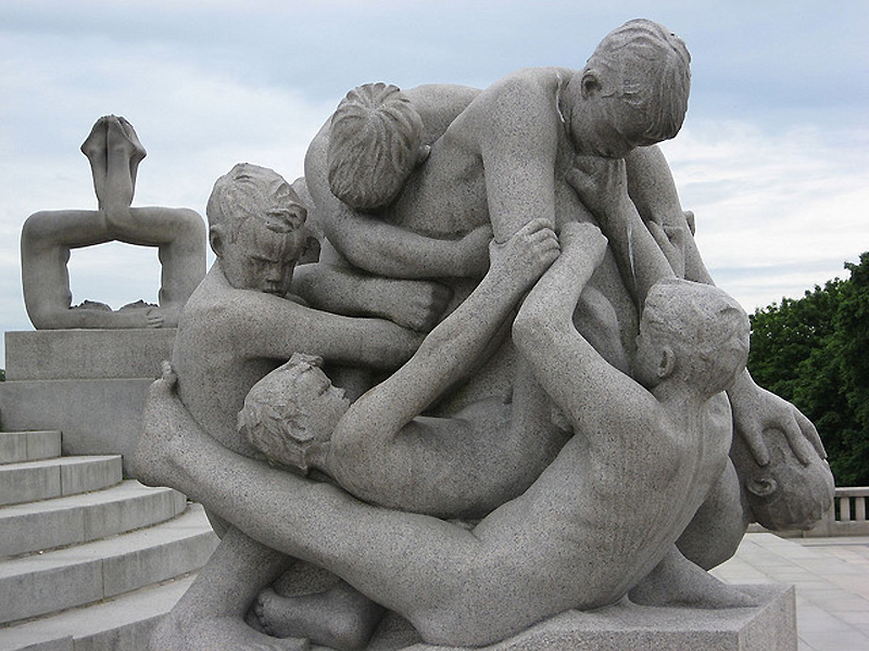 Фотография: Парк скульптур в Осло №2 - BigPicture.ru