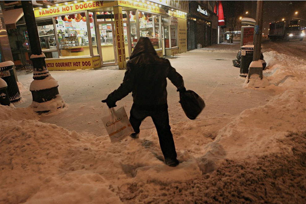 Фотография: Cнежные бури в США №18 - BigPicture.ru