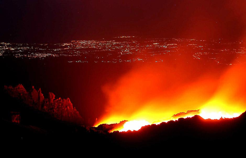 Фотография: Извержение вулкана Этна №2 - BigPicture.ru
