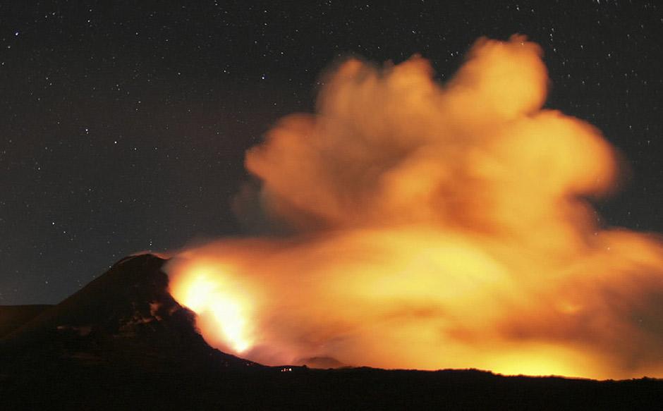 Фотография: Извержение вулкана Этна №7 - BigPicture.ru
