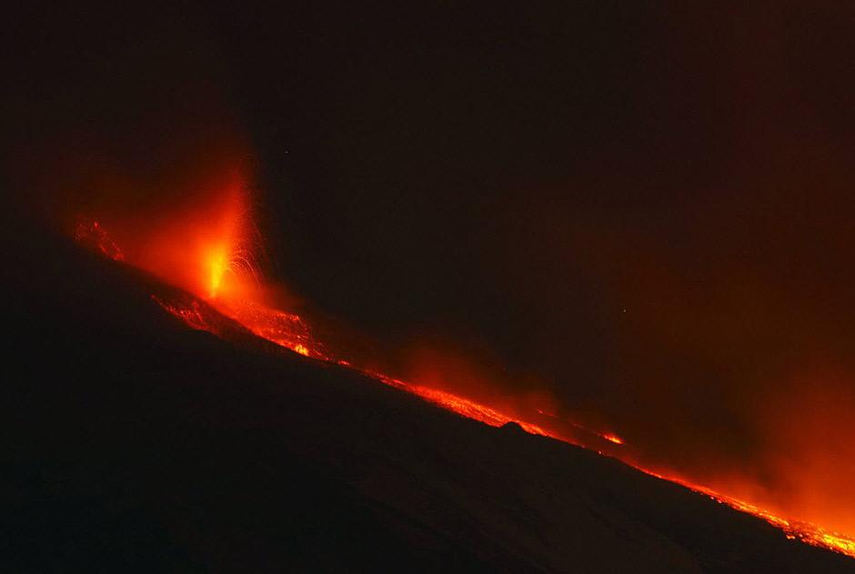 Фотография: Извержение вулкана Этна №10 - BigPicture.ru