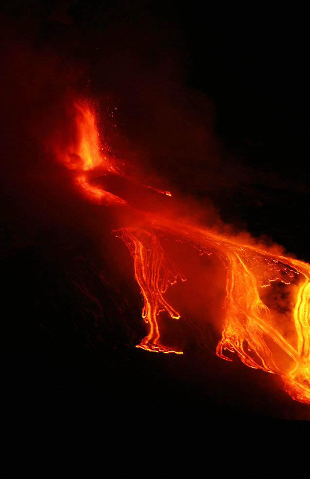 Фотография: Извержение вулкана Этна №11 - BigPicture.ru