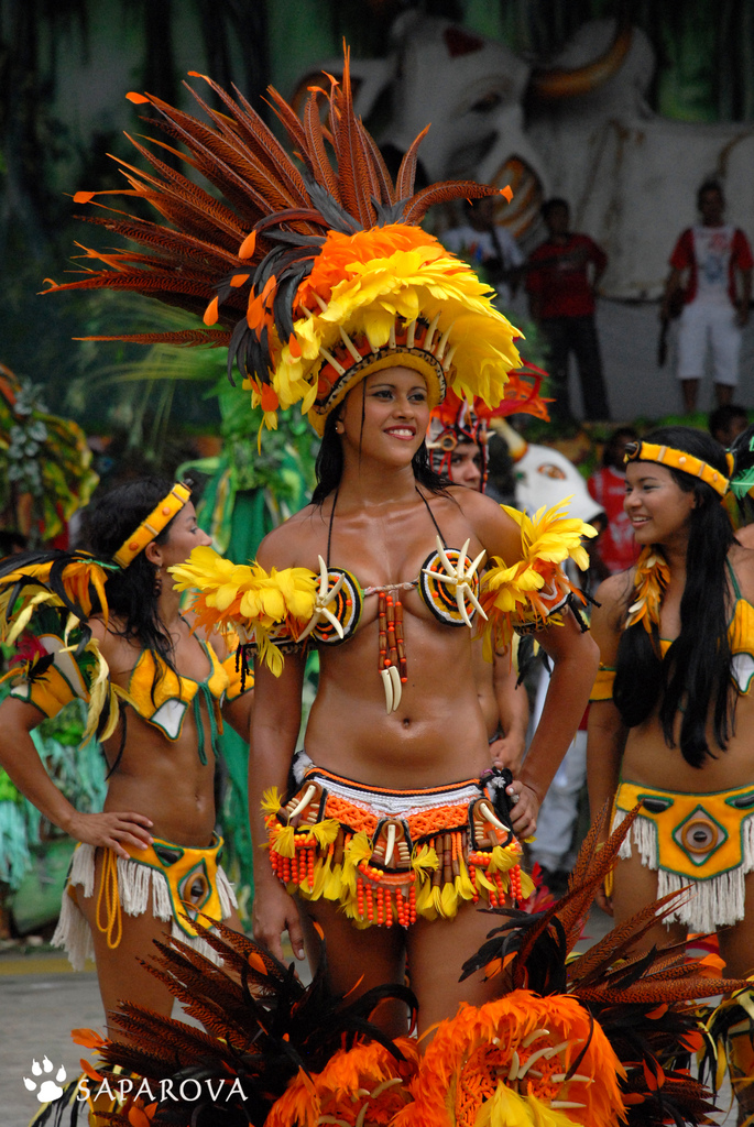 Фотография: Карнавал бразильских индейцев Бой Мэй Бумба №15 - BigPicture.ru