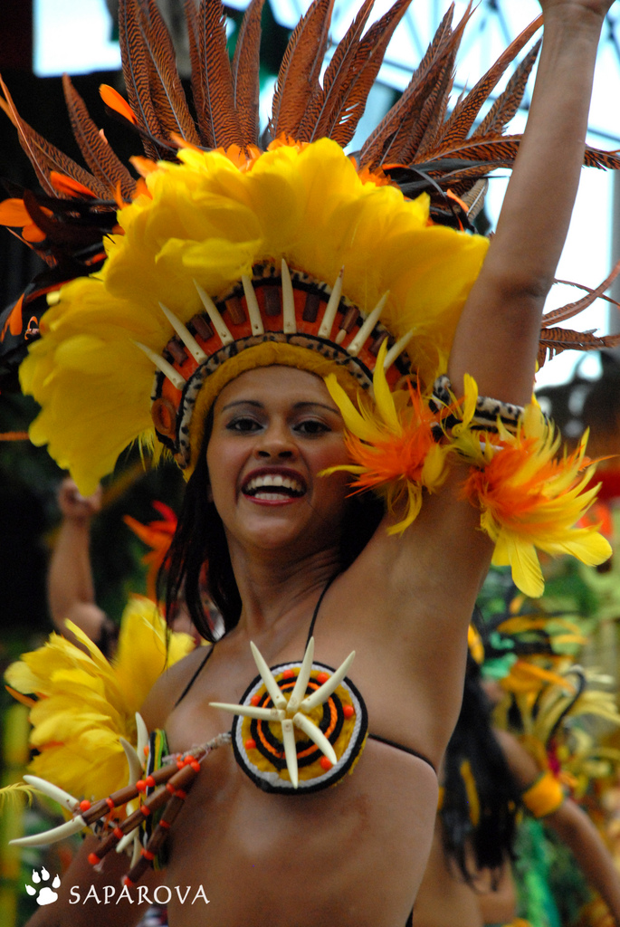 Фотография: Карнавал бразильских индейцев Бой Мэй Бумба №11 - BigPicture.ru