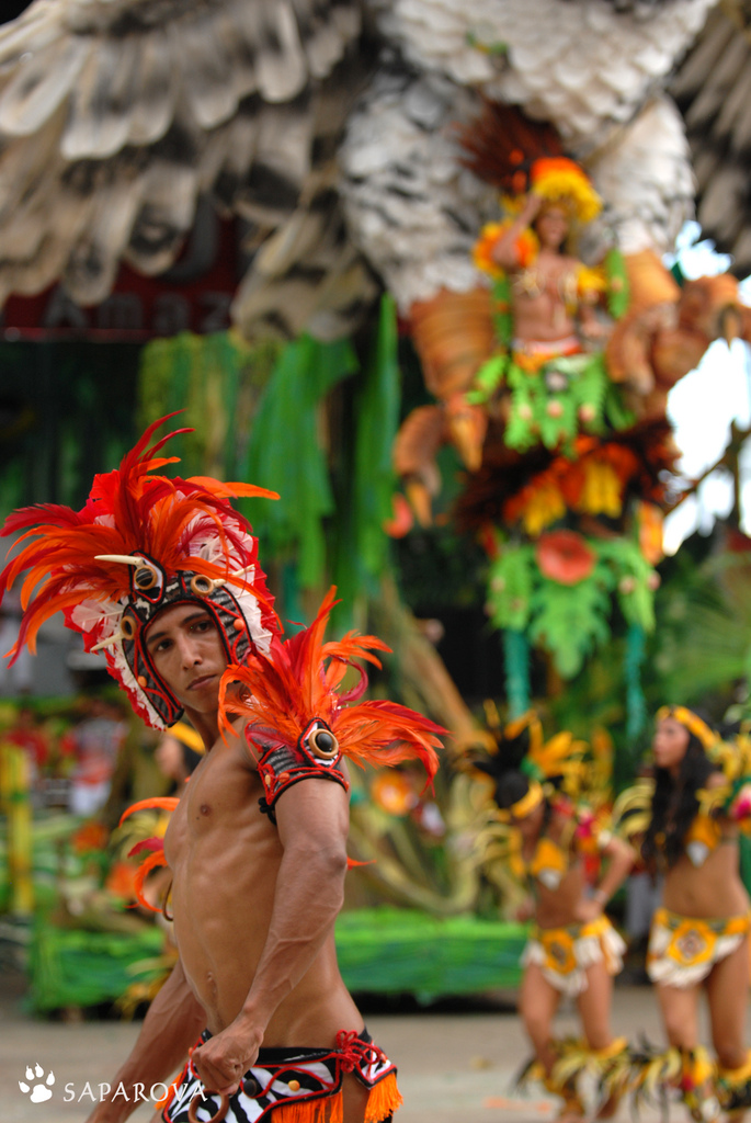 Фотография: Карнавал бразильских индейцев Бой Мэй Бумба №4 - BigPicture.ru