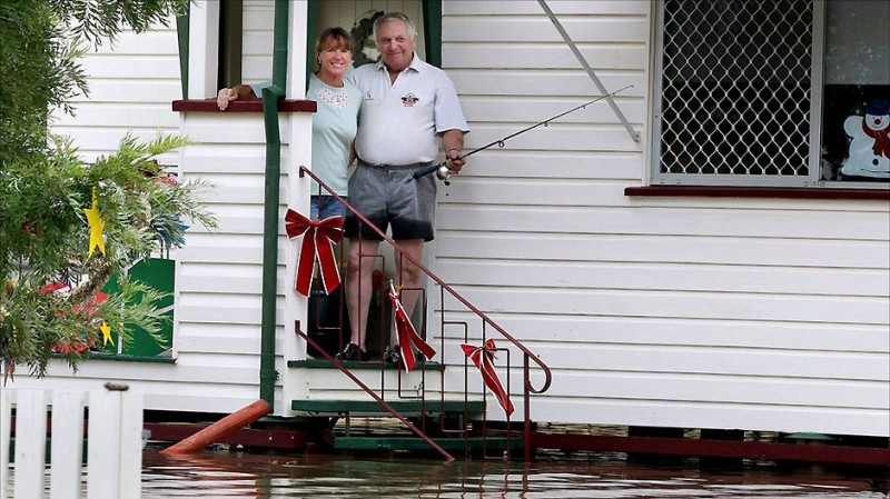 Фотография: Новый год в Австралии начался с наводнения №1 - BigPicture.ru
