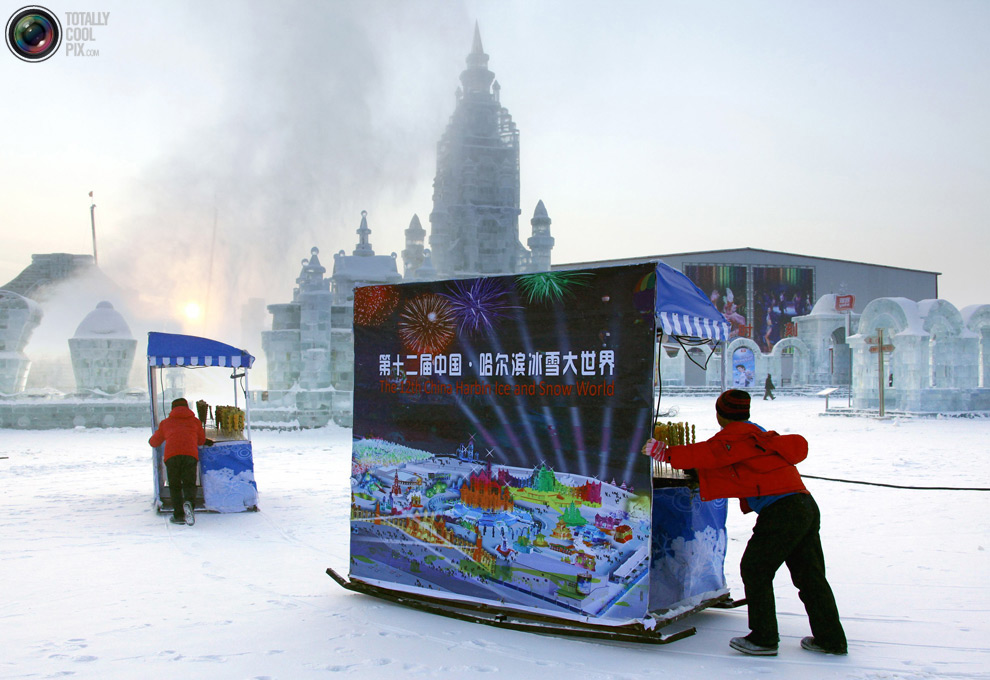 Фотография: Фестиваль льда и снега в Харбине 2011 (Часть 2) №4 - BigPicture.ru