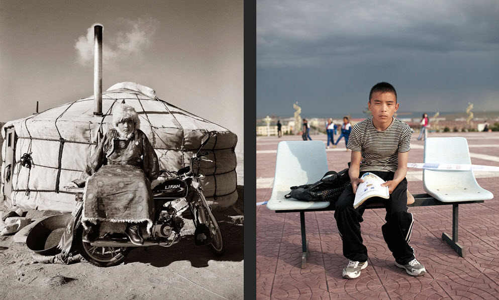 Фотография: Монгольские диптихи: тогда и сейчас №7 - BigPicture.ru