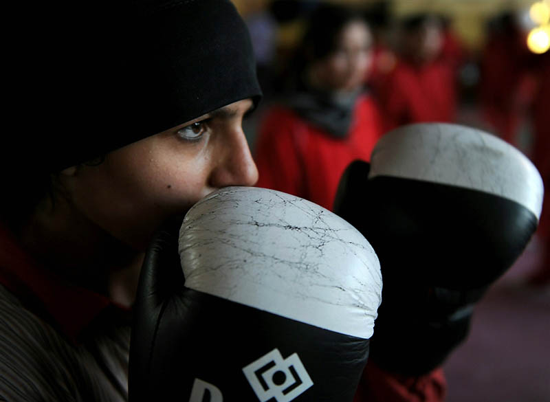Фотография: Тренировка женской сборной Афганистана по боксу №7 - BigPicture.ru