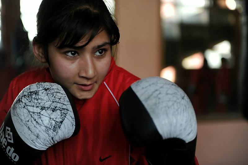 Фотография: Тренировка женской сборной Афганистана по боксу №6 - BigPicture.ru