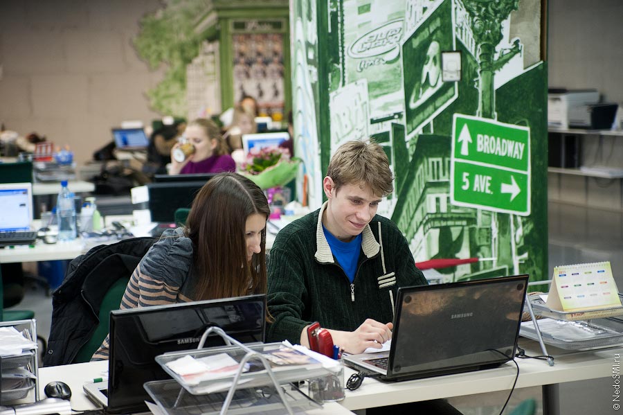 Фотография: Необычный офис: Зелено и молодо №4 - BigPicture.ru