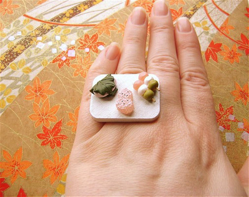 Фотография: Кольца с миниатюрными блюдами №14 - BigPicture.ru