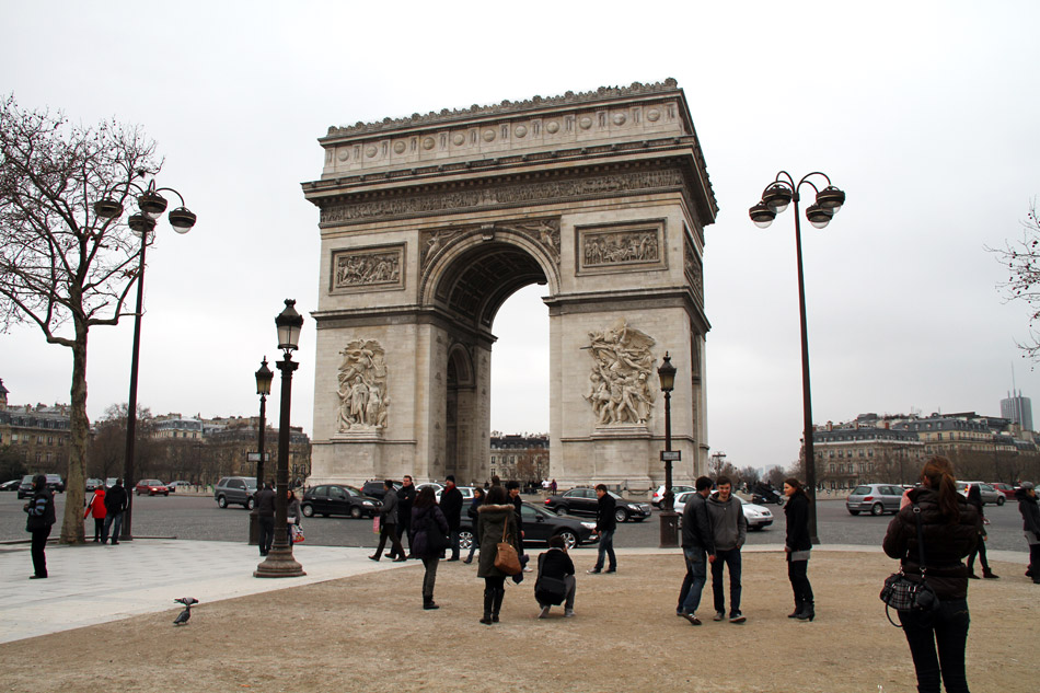 Фотография: Париж: Триумфальная арка №2 - BigPicture.ru