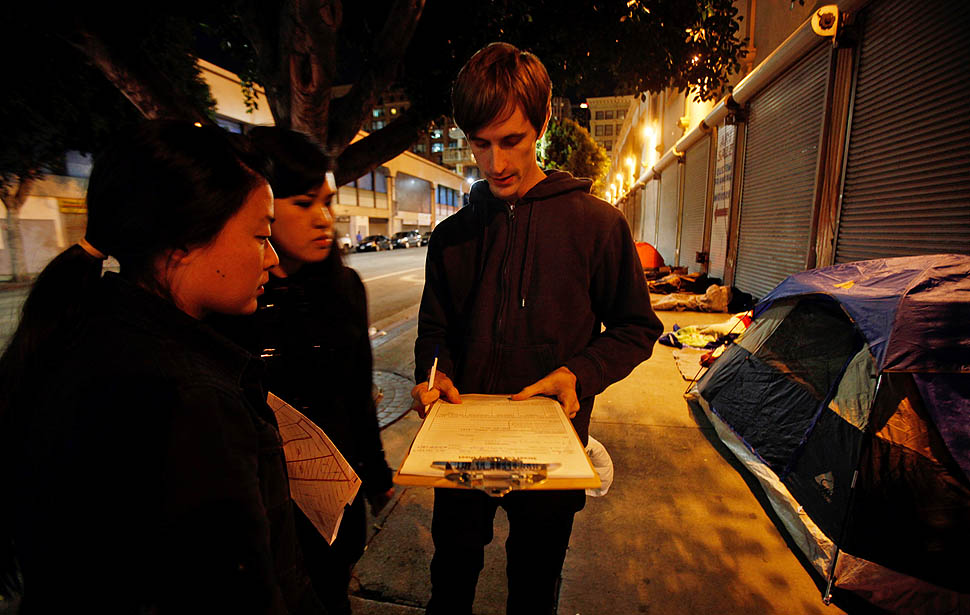 Фотография: Перепись бездомных в Лос-Анджелесе №4 - BigPicture.ru