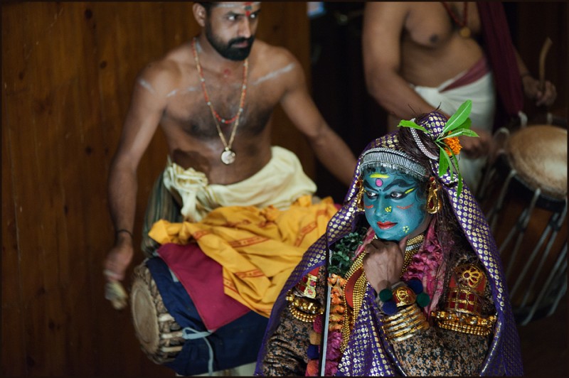 Фотография: Театр Катхакали в Керале №1 - BigPicture.ru