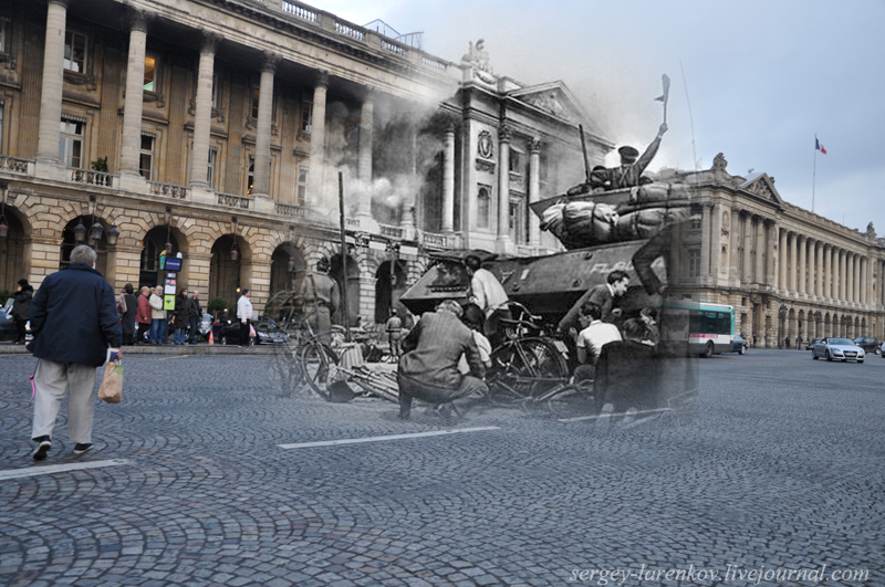 Фотография: Париж: Освобождение, 1944 год №3 - BigPicture.ru