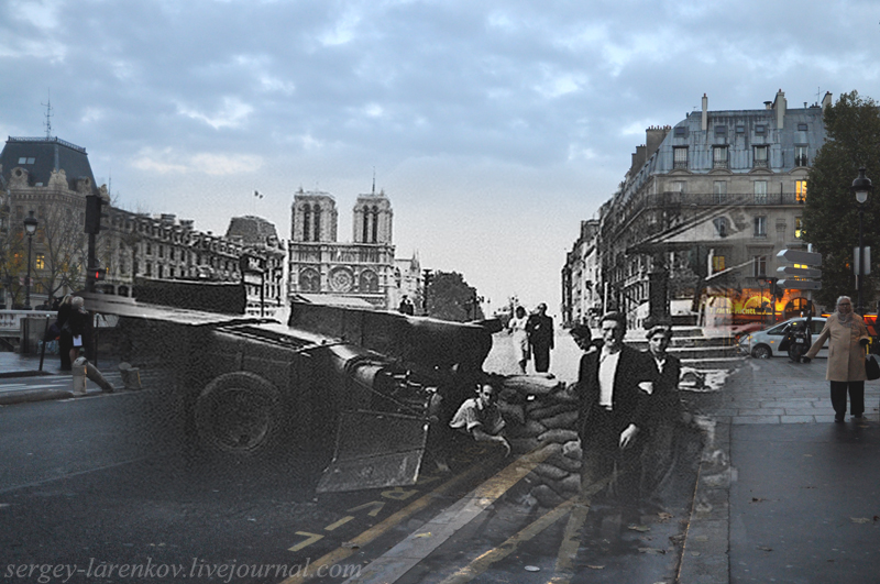 Фотография: Париж: Освобождение, 1944 год №2 - BigPicture.ru