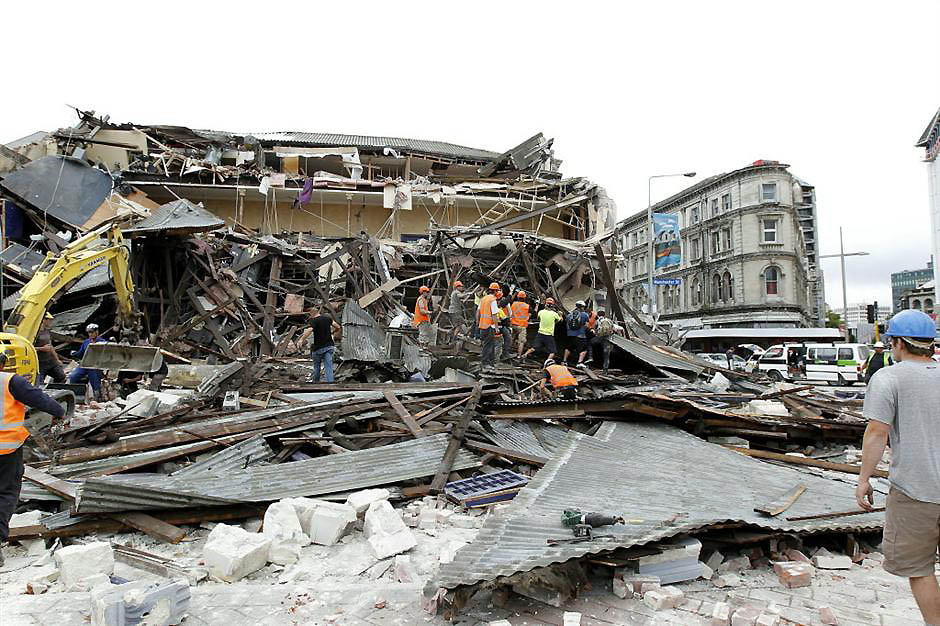 Фотография: Мощное землетрясение в Новой Зеландии №12 - BigPicture.ru