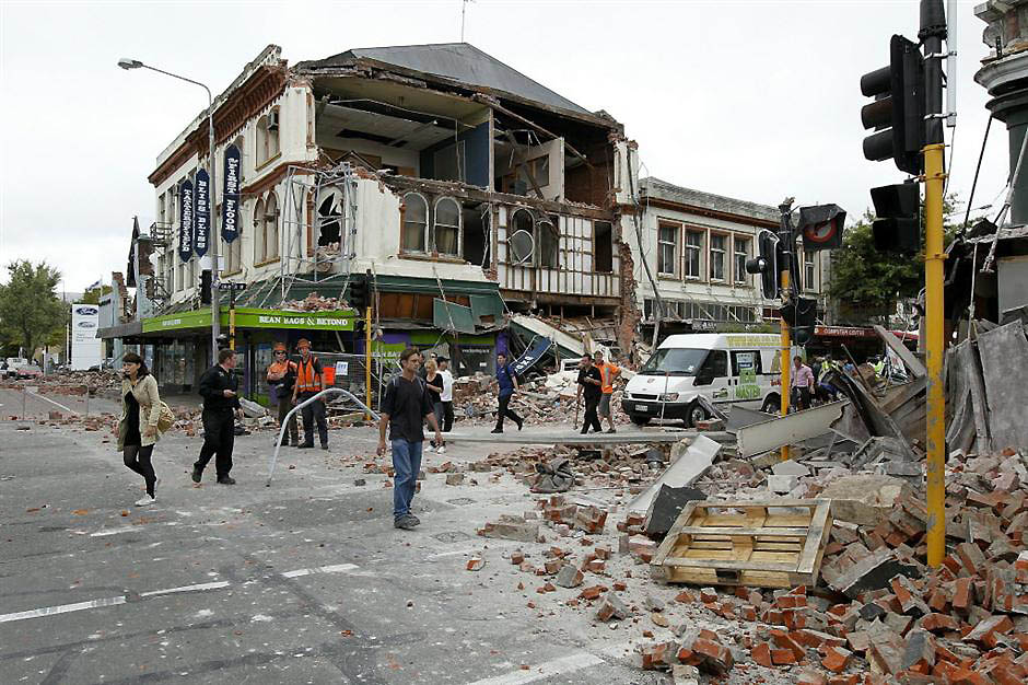 Фотография: Мощное землетрясение в Новой Зеландии №14 - BigPicture.ru