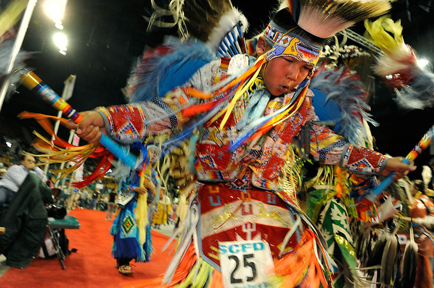 Фотография: Индейцы собрались на Пау-вау в Денвере №4 - BigPicture.ru