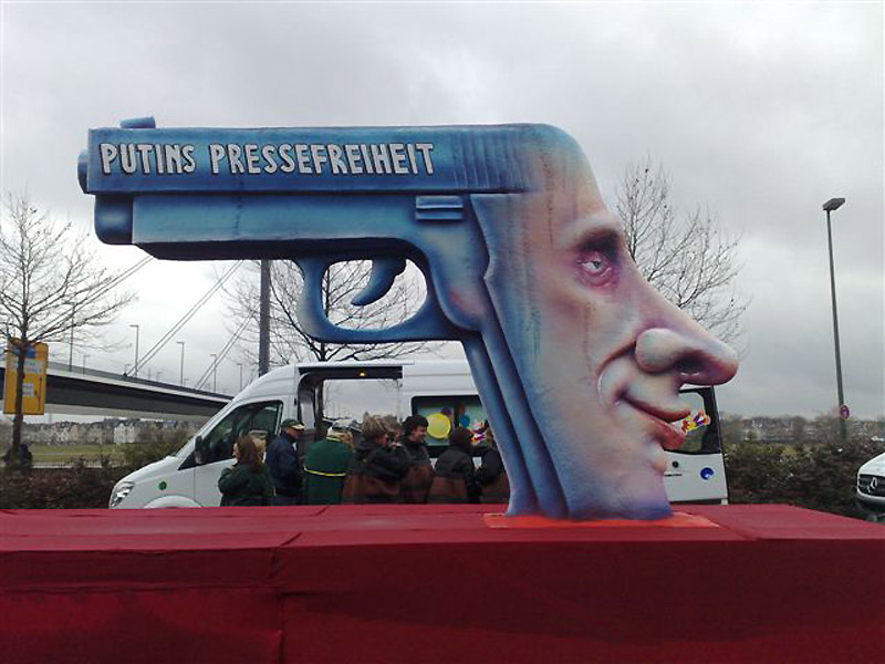 Фотография: Политическая сатира на немецких карнавалах (Часть 1) №12 - BigPicture.ru