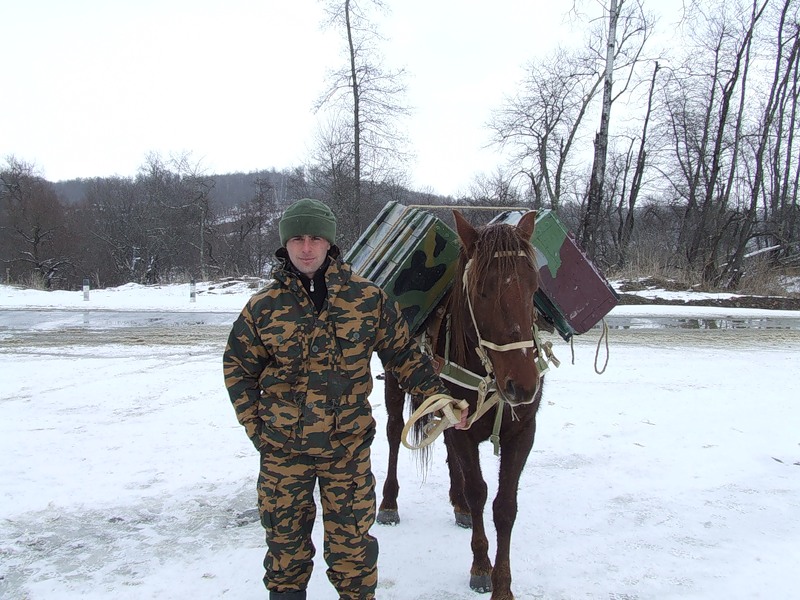 Фотография: 34-я горная бригада: Вьючно-транспортный взвод №35 - BigPicture.ru