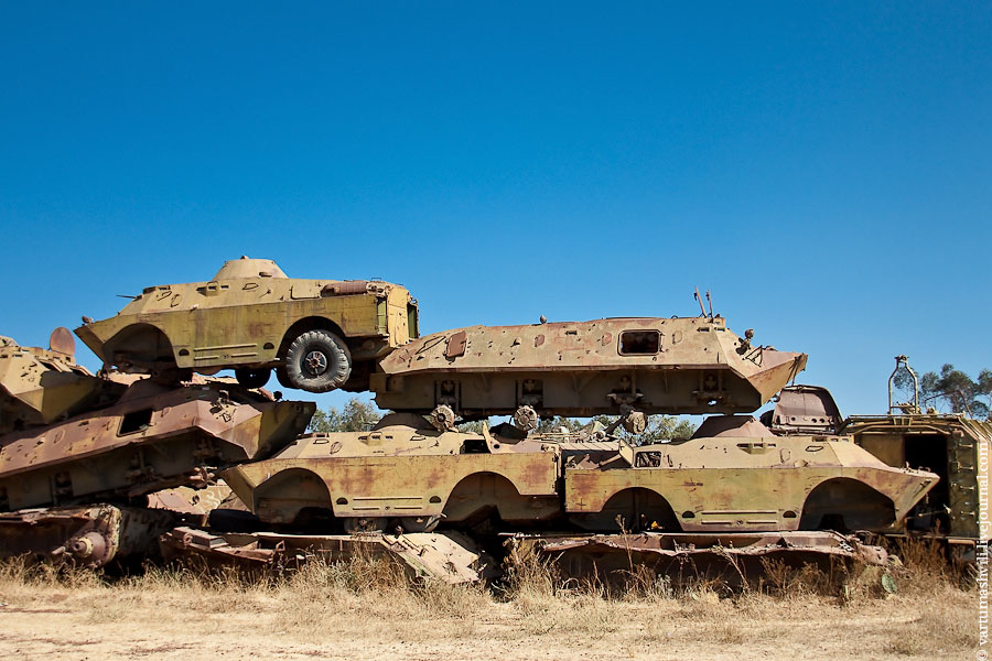 Фотография: Кладбище танков в Эритрее №20 - BigPicture.ru