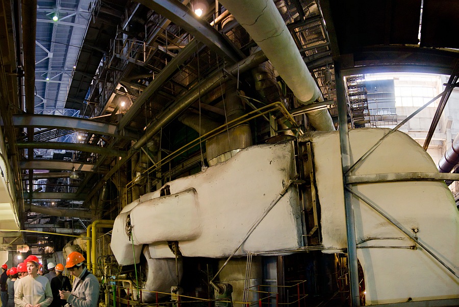Фотография: Ульяновская ТЭЦ-1 изнутри: как делают тепло и электричество №36 - BigPicture.ru