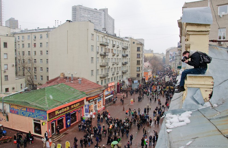 Парад в Москве на День Святого Патрика