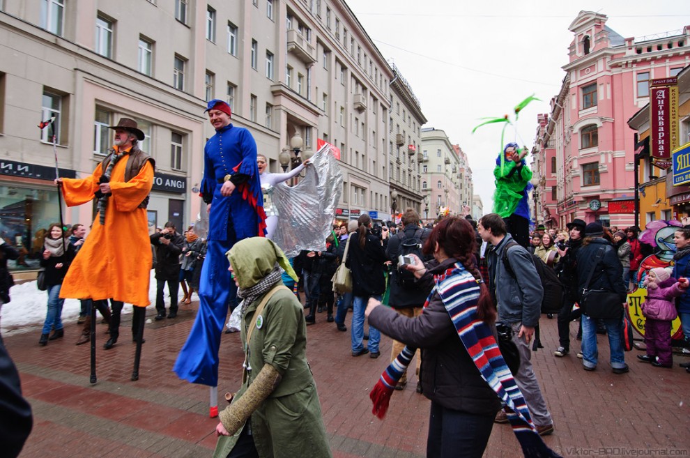 Фотография: Парад в Москве на День Святого Патрика №12 - BigPicture.ru